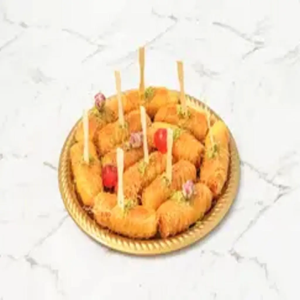 Raw Kiri Cheese Kunafa Sticks